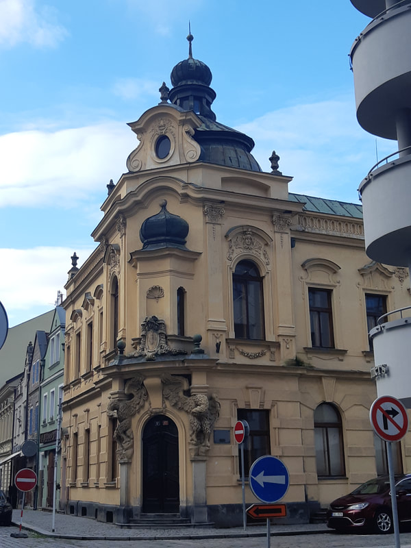 Neo-Baroque building in Hradec Kralove