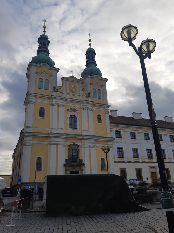 Baroque church in Hradec Kralove