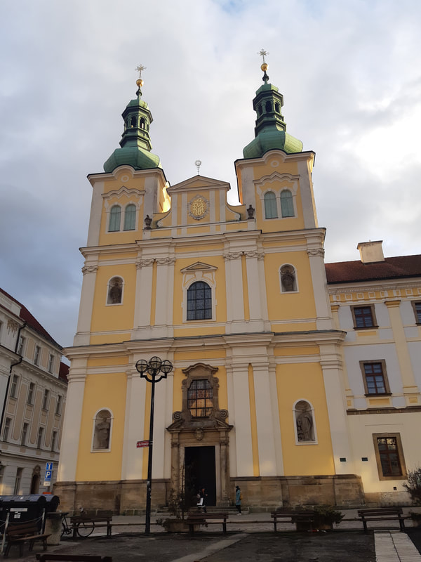 Baroque church in Hradec Kralove