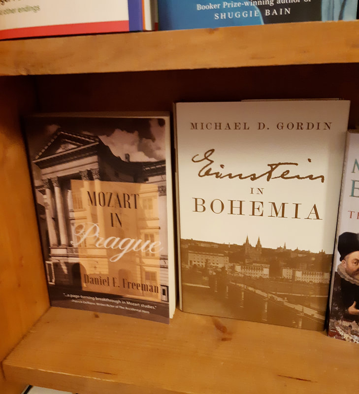 Einstein in Bohemia and Mozart in Prague - recommended books on Prague