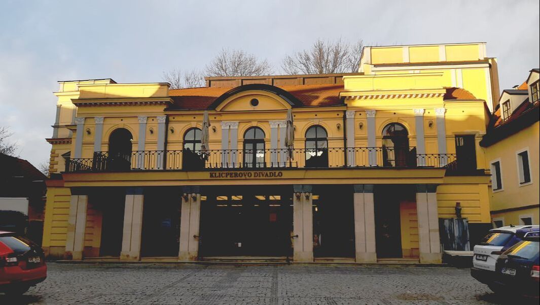 The Klicper Theater (Klicperovo Divadlo) in Hradec Kralove